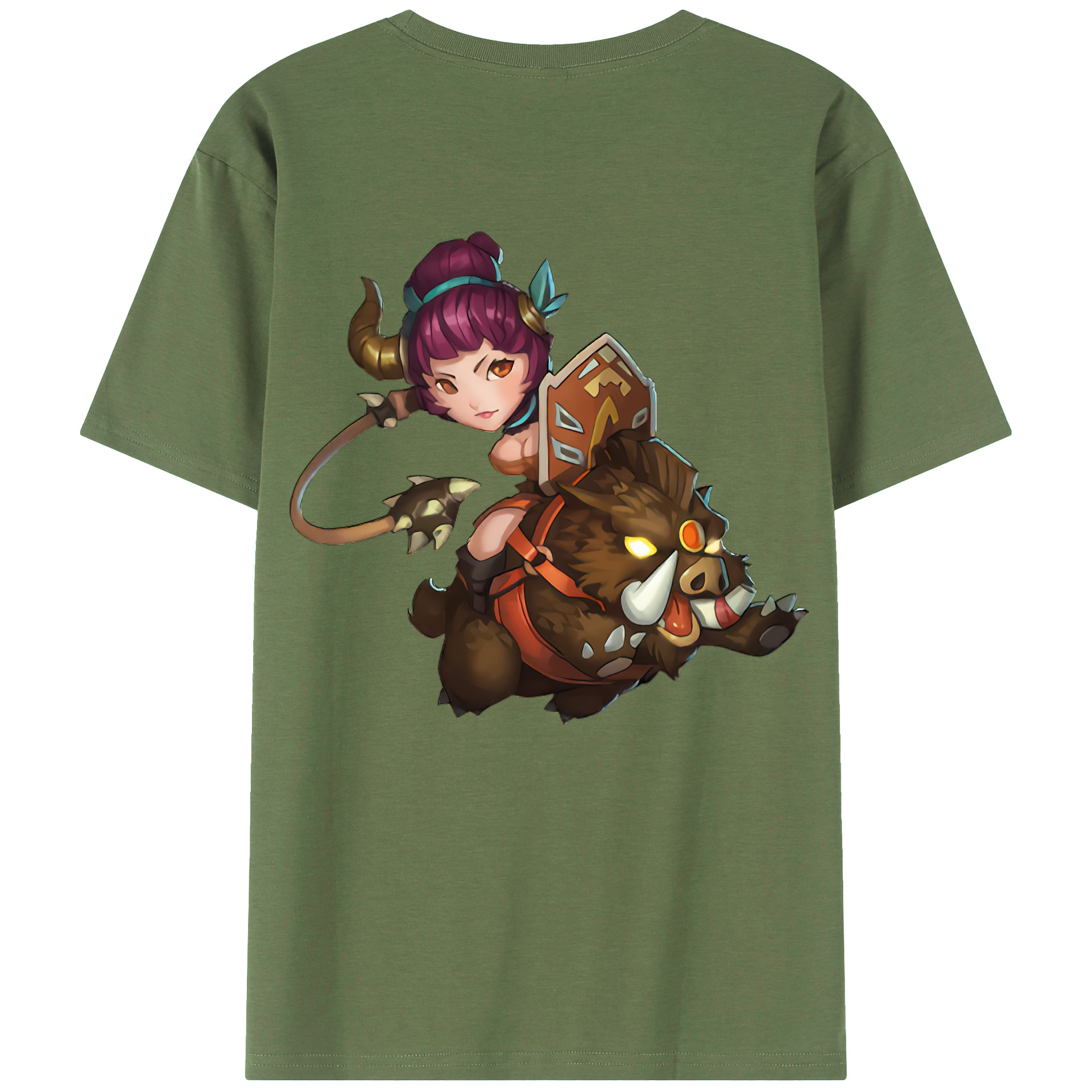 （画像用） リーグ・オブ・レジェンド League of Legends LOL 綿100％ メンズ半袖Tシャツ（バックプリント） 通気性